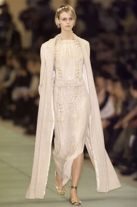 chanel 2014 braid trim boucle illusion dress|Chanel runway dresses.